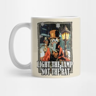 Muppet Christmas Carol "Light The Lamp" - Vintage Mug